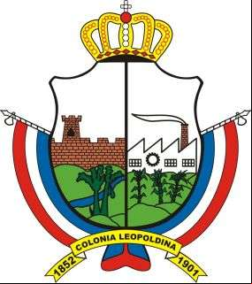 Brasão da cidade de Colonia Leopoldina - AL
