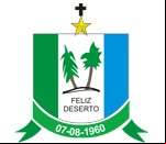 Brasão da cidade de Feliz Deserto - AL
