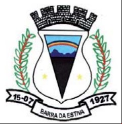 Brasão da cidade de Barra Da Estiva - BA