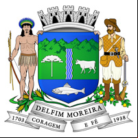 Brasão da cidade de Delfim Moreira - MG