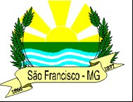 Brasão da cidade de Sao Francisco - MG