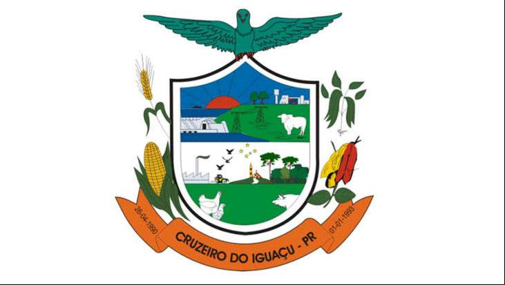 Brasão da cidade de Cruzeiro Do Iguacu - PR