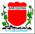 Brasão da cidade de Barcelona - RN