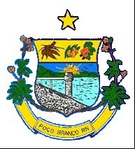 Brasão da cidade de Poco Branco - RN