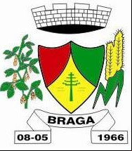 Brasão da cidade de Braga - RS